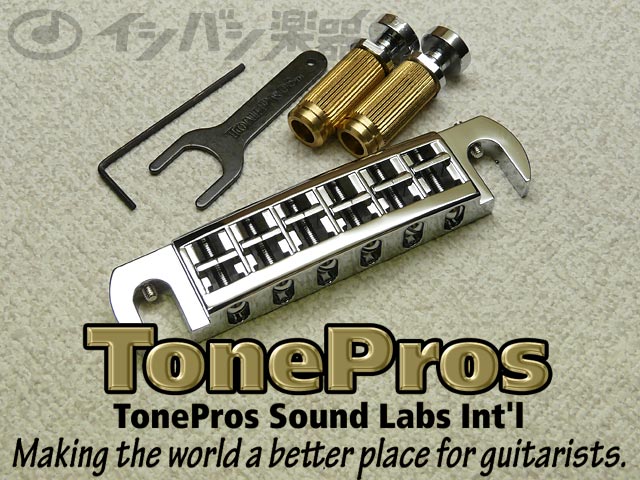 TonePros AVT2 バダスブリッジ ロック式 Chrome-