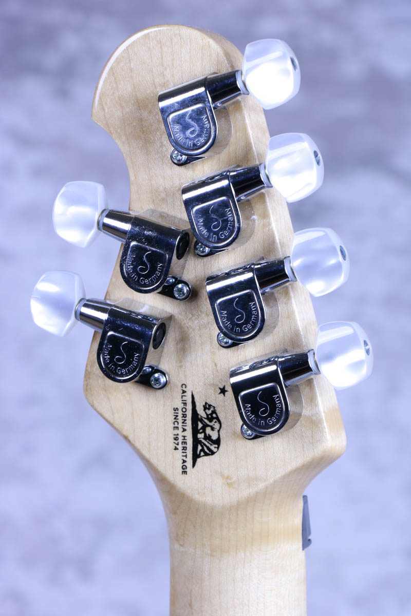MUSIC MAN / AXIS Balboa Blue Burst Flame MAPLE FINGERBOARD