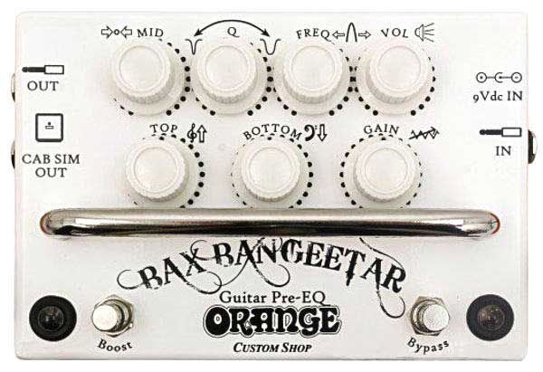 ORANGE Bax Bangeetar （White）中古 Orange / Bax Bangeetar Guitar Pre-EQ White【バックス