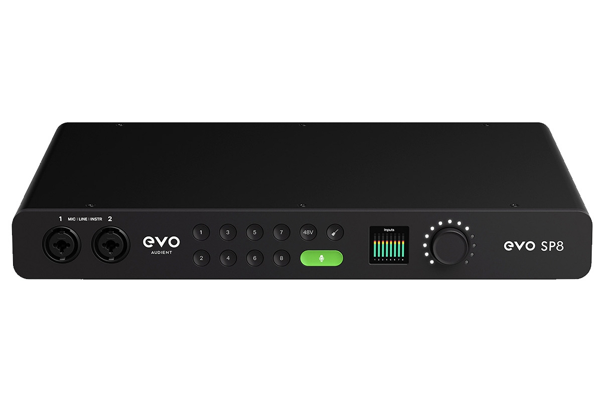 期間限定今なら送料無料 audient EVO SP8 8チャンネル マイクプリアンプ AD DAコンバーター搭載