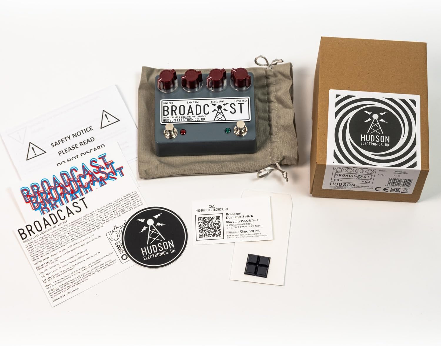 アンプ・エフェクターセール品》HUDSON Electronics / Broadcast