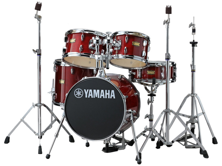 YAMAHA ⁄ ドラムセット JK6F5CR + HWJK ヤマハ ジュニアキット スタンド類⁄フットペダル一括セット CRクランベリーレッド |  イシバシ楽器