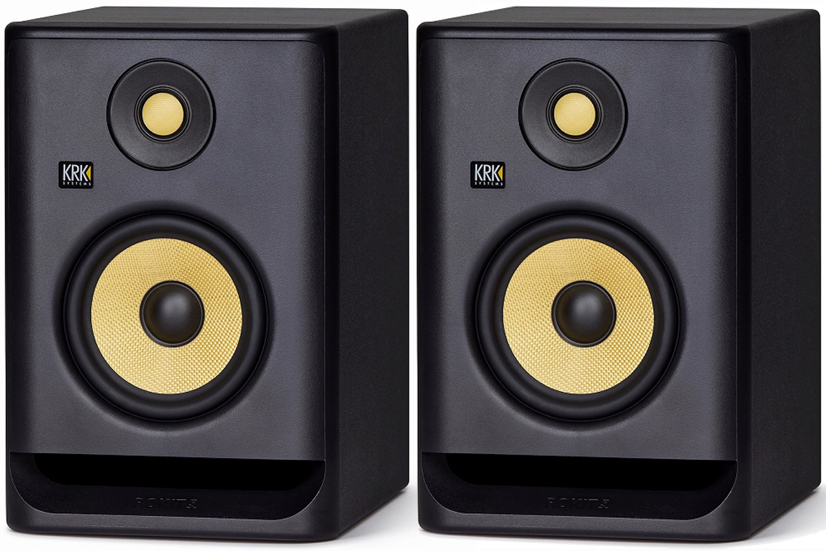 KRK ケーアールケー RP5 G4 ROKITパワードスピーカー(1本) - スピーカー