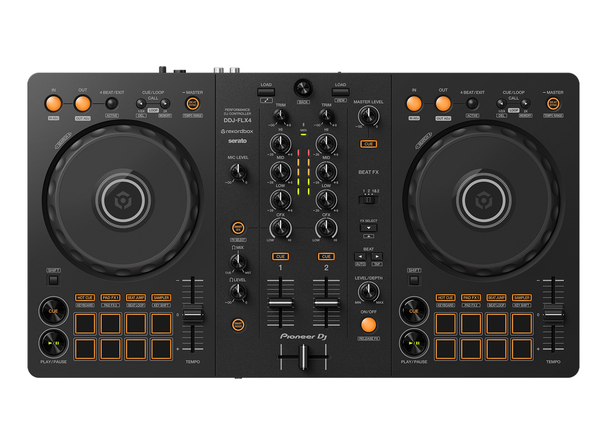 Pioneer DJ / DDJ-FLX4 ヘッドホンセット【スクラッチ音ネタ入USB 