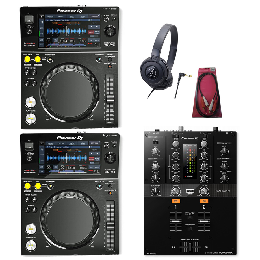 Pioneer DJ / XDJ-700 DJ用マルチプレーヤー×DJM-250MK2 DJ SET