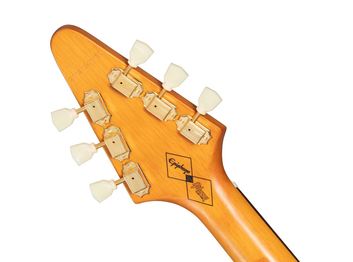 Epiphone / Inspired by Gibson Custom 1958 Korina Flying V
