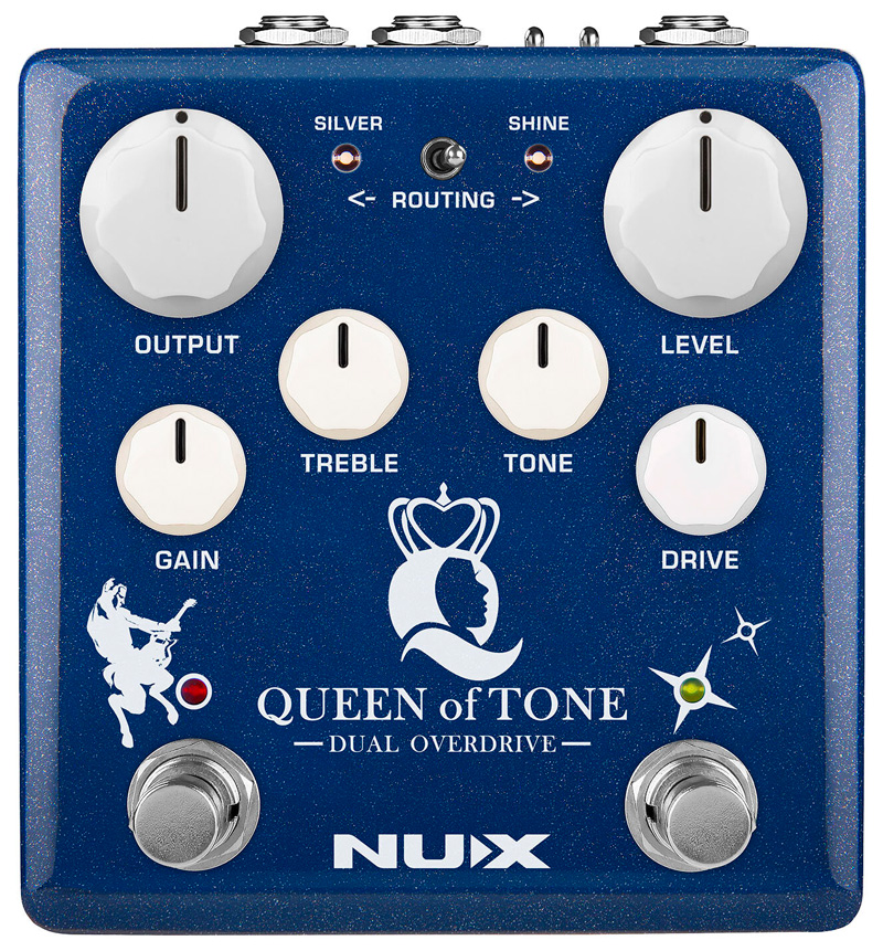 NUX / Queen of Tone Dual Overdrive NDO-6 NU-X デュアルオーバー