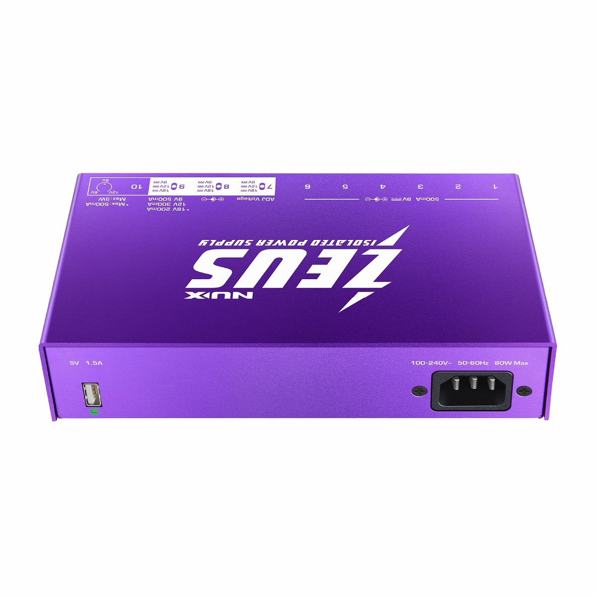 NUX / ZEUS フルアイソレーテッド パワーサプライ | イシバシ楽器