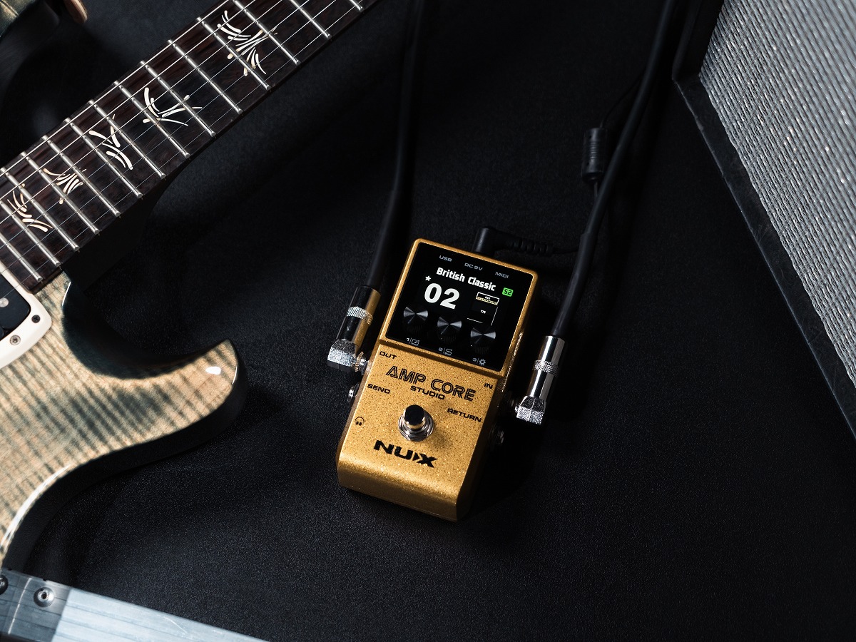 NUX / Amp Core Studio -Amp Modeler & IR Pedal- ニュー