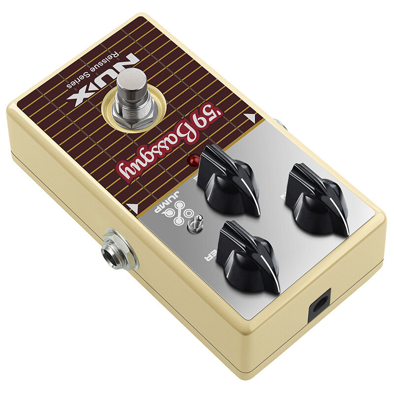 送料込み⭐️新品フランス製⭐️一台限り⭐️HIGH VOLTAGE/G‼️AC/DC‼️ NUX / '59 Bassguy オーバードライブ ニューエックス 【国内正規