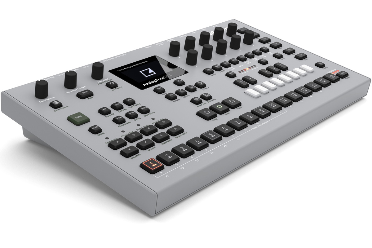Elektron analog Four アナログシンセサイザー＋おまけ Elektron Analog Fourを試してみた – ikkai /エレクトロニック