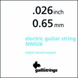 Gallistrings / NW026 - Single String Nickel Round Wound 쥭ѥХ鸹 .026ڥꥢ