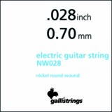 Gallistrings / NW028 - Single String Nickel Round Wound 쥭ѥХ鸹 .028ڥꥢ