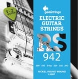 Gallistrings / RS942 Light ライトゲージ・エレキギター弦 イタリア製 【ニッケルプレート仕様】