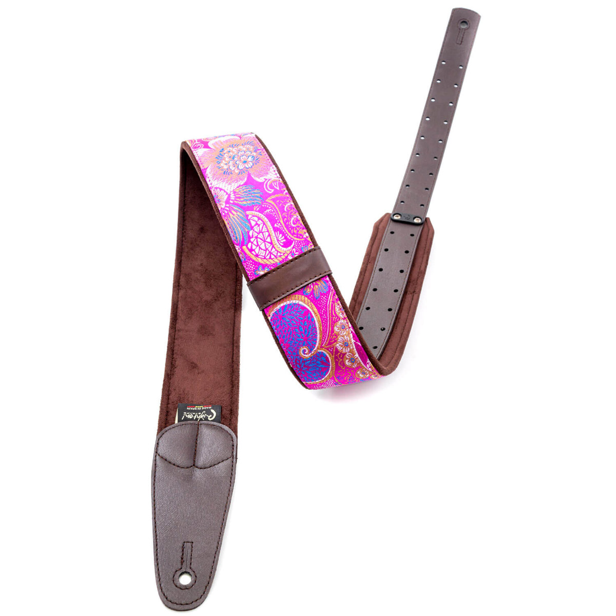 RightON!STRAPS / HOKKAIDO Pink ライトオン ギターストラップ