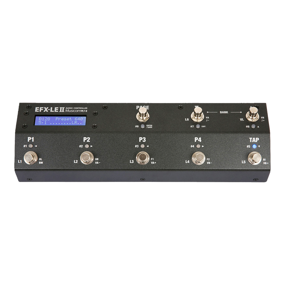 スイッチャー Musicom LAB EFX LITE 8L Musicom LAB / EFX LITE 8L 【8ループスイッチャー】 | イシバシ楽器