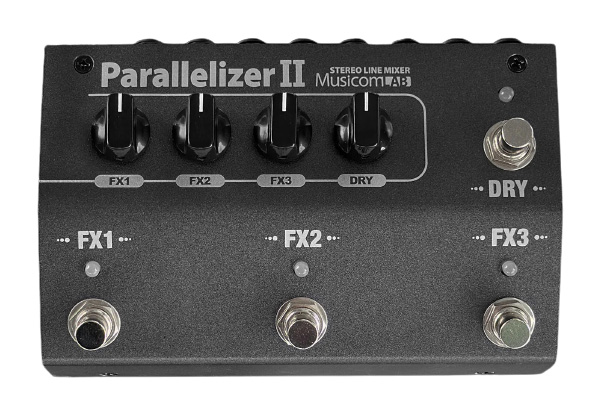 Musicom Lab Parallelizer II 【未使用品】 Musicom LABからステレオラインミキサー「Parallelizer II」が発売