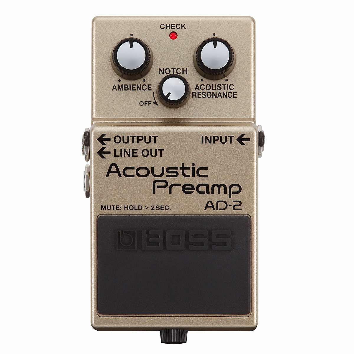 BOSS Acoustic Preamp AD-2（純正ACアダプター付属） BOSS / AD-2 Acoustic Preamp［純正ACアダプター同時購入セット