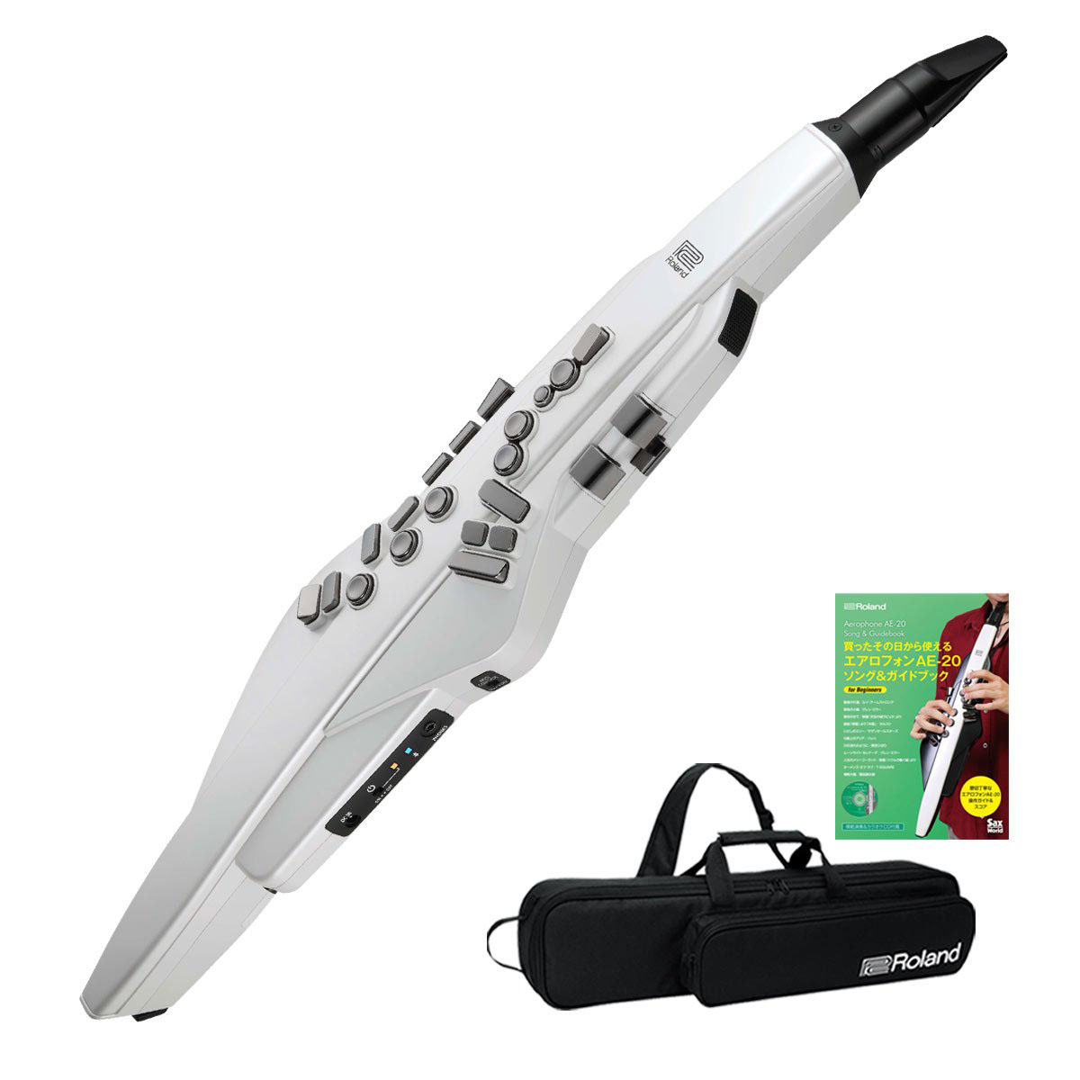 Roland / AEROPHONE AE-20W ホワイト エアロフォン オフィシャルガイド