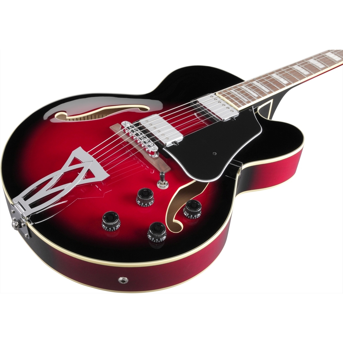 Ibanez AF75-TRS フルアコ(海外仕様独占モデル) Ibanez AF75-TRS Transparent Red Sunburst [海外仕様独占モデル