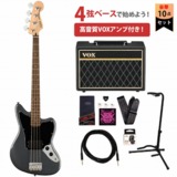 Squier by Fender / Affinity Series Jaguar Bass H Laurel Fingerboard Black Pickguard Charcoal Frost MetallicVOX°쥭١鿴ԥå