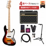 Squier by Fender / Affinity Series Jazz Bass Maple Fingerboard White Pickguard 3-Color SunburstVOX°쥭١鿴ԥå