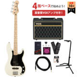 Squier by Fender / Affinity Precision Bass PJ Maple FB Black PG Olympic White VOX°쥭١鿴ԥå