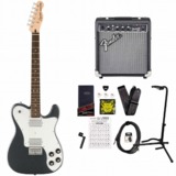 Squier by Fender / Affinity Series Telecaster Deluxe White Pickguard Charcoal Frost Metallic Frontman10G°쥭鿴ԥå