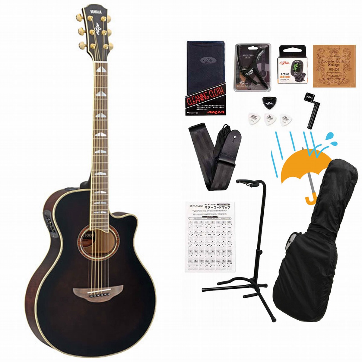 YAMAHA / APX1000 Moca Black (MBL) ヤマハ アコースティック