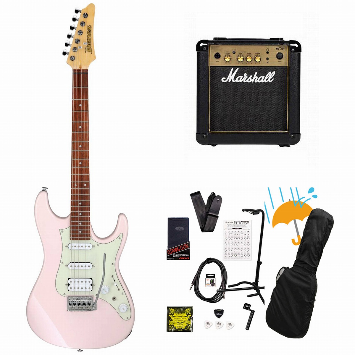 Ibanez / AZ Essentials AZES40-PPK (Pastel Pink) Marshall