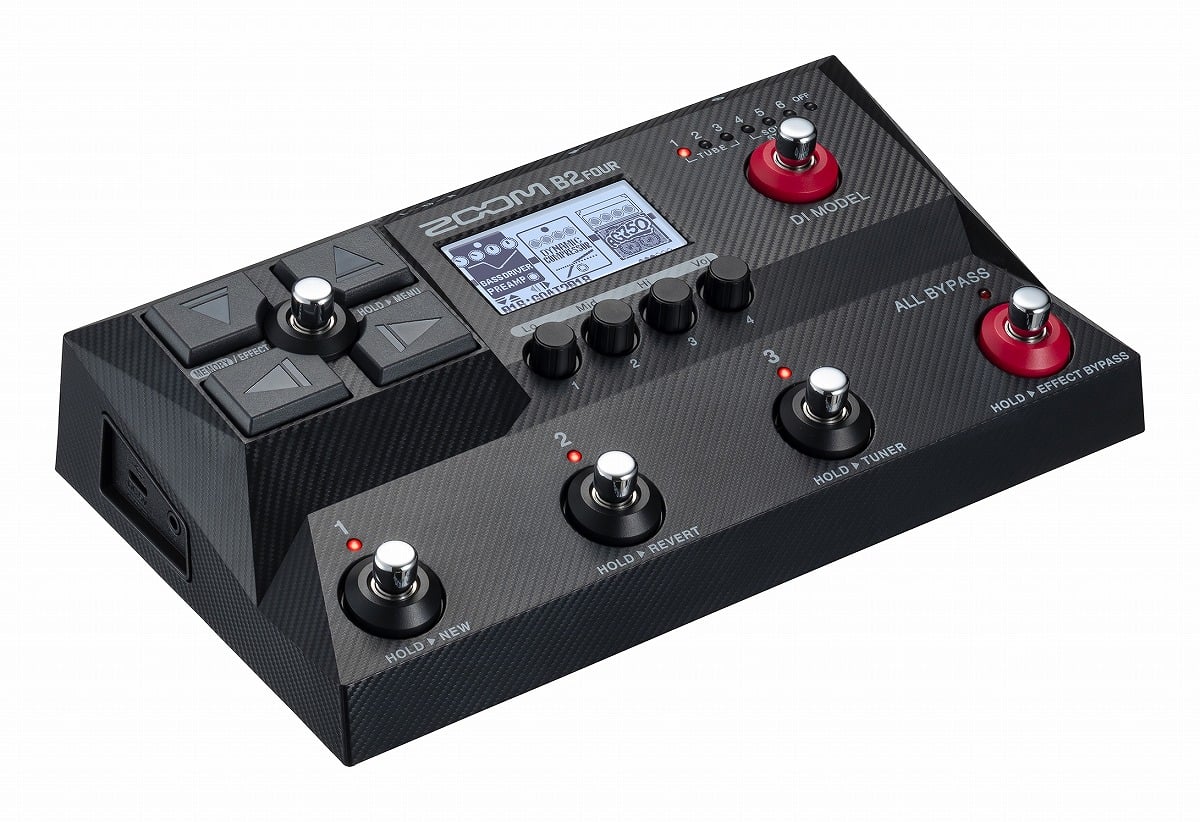 ZOOM / B2 FOUR Effects & Amp Emulator[ZOOM x イシバシ