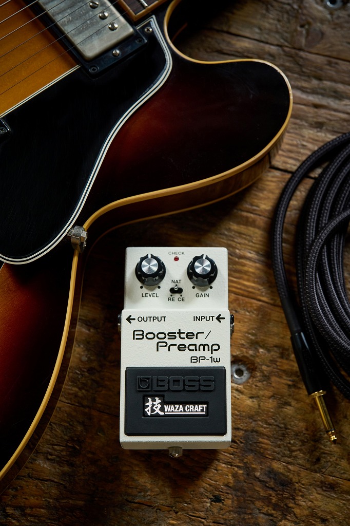 BOSS / BP-1W Booster/Preamp[純正ACアダプター同時購入セット BOSS / BP-1W Booster/Preamp[純正ACアダプター同時購入セット