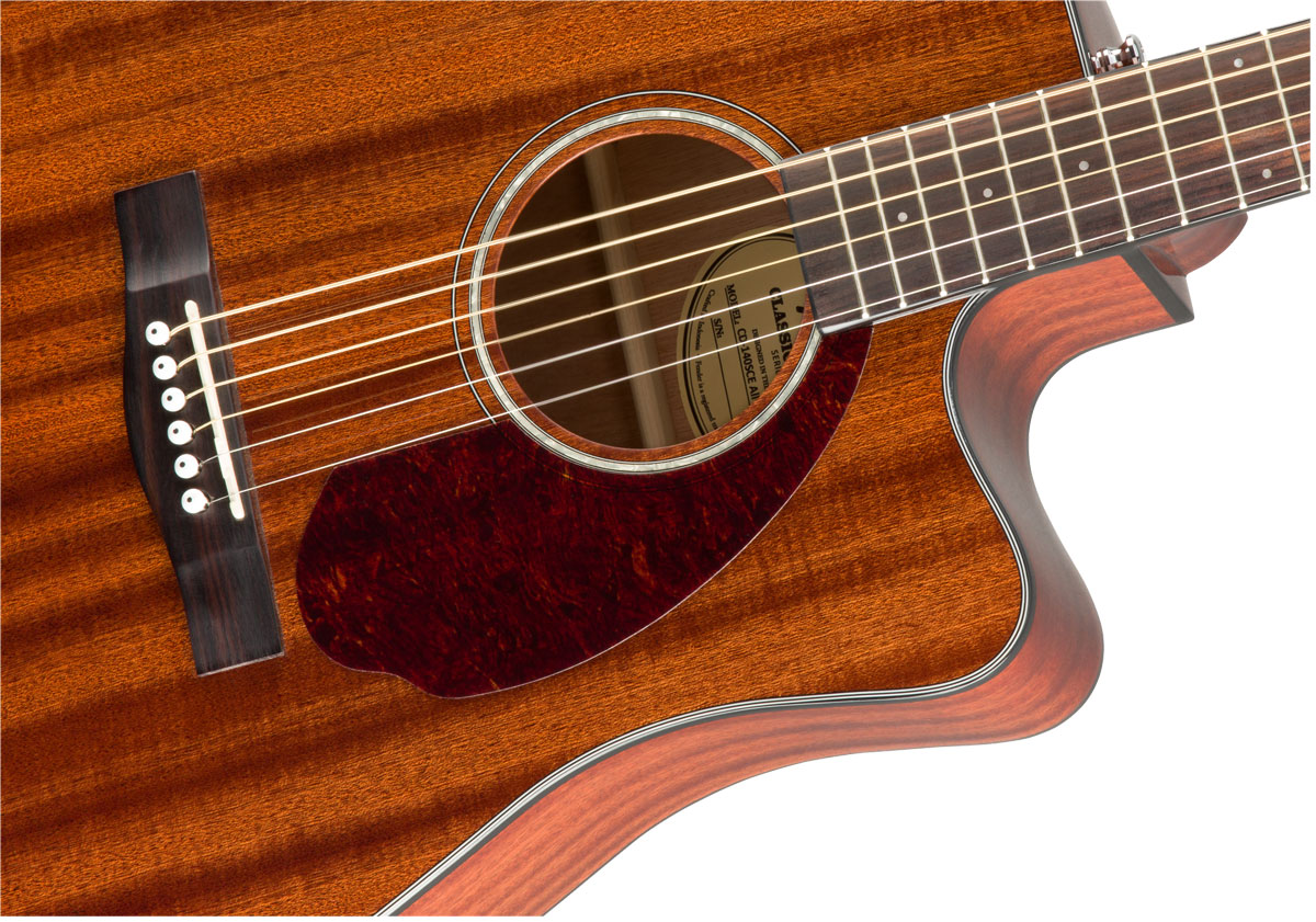 Fender Acoustic / CD-140SCE All-Mahogany Dreadnought Walnut