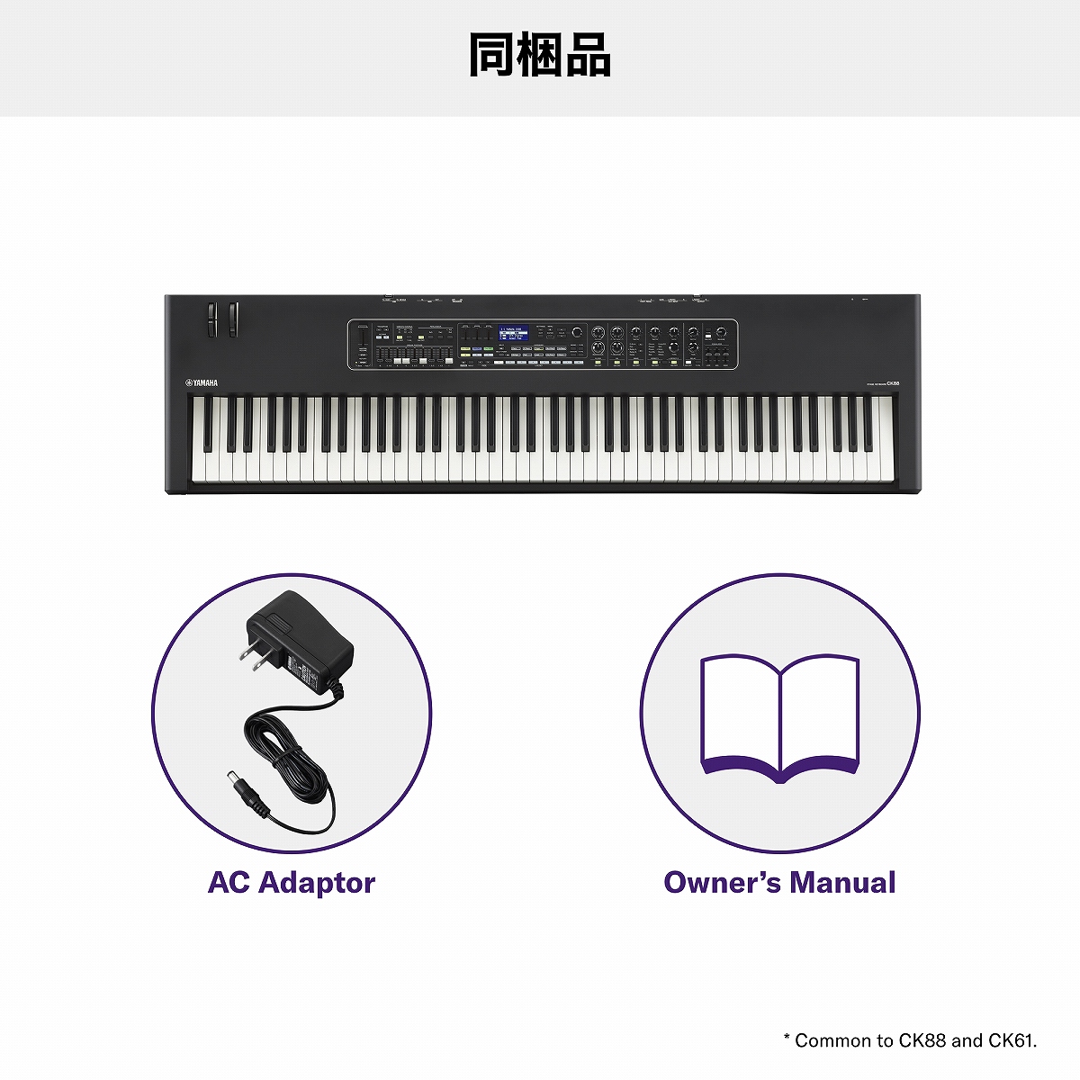 YAMAHA ヤマハ / CK61 [アクセサリーセット！] 61鍵ステージ
