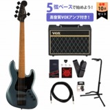 Squier / Contemporary Active Jazz Bass HH V Roasted Maple Fingerboard Black Pickguard Gunmetal MetallicVOX°5쥭١鿴ԥå
