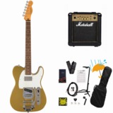 Squier by Fender / Classic Vibe Custom Telecaster SH with Bigsby Parchment Pickguard Aztec Gold Marshall MG10°쥭鿴ԥåR