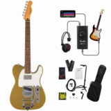 Squier by Fender / Classic Vibe Custom Telecaster SH with Bigsby Parchment Pickguard Aztec Gold Ͽ&åǾã!Fender Link I/Oդ13å