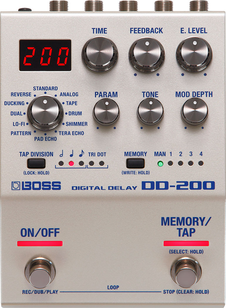 BOSS / DD-200 DIGITAL DELAY［純正ACアダプター同時購入セット
