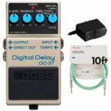 BOSS / DD-3T Digital Delay ǥǥ쥤  ץPSA-100S2+Fender֥(Surf Green/3m) Ʊå