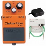 BOSS / DS-1 Distortion ǥȡ ץPSA-100S2+Fender֥(Surf Green/3m) Ʊå