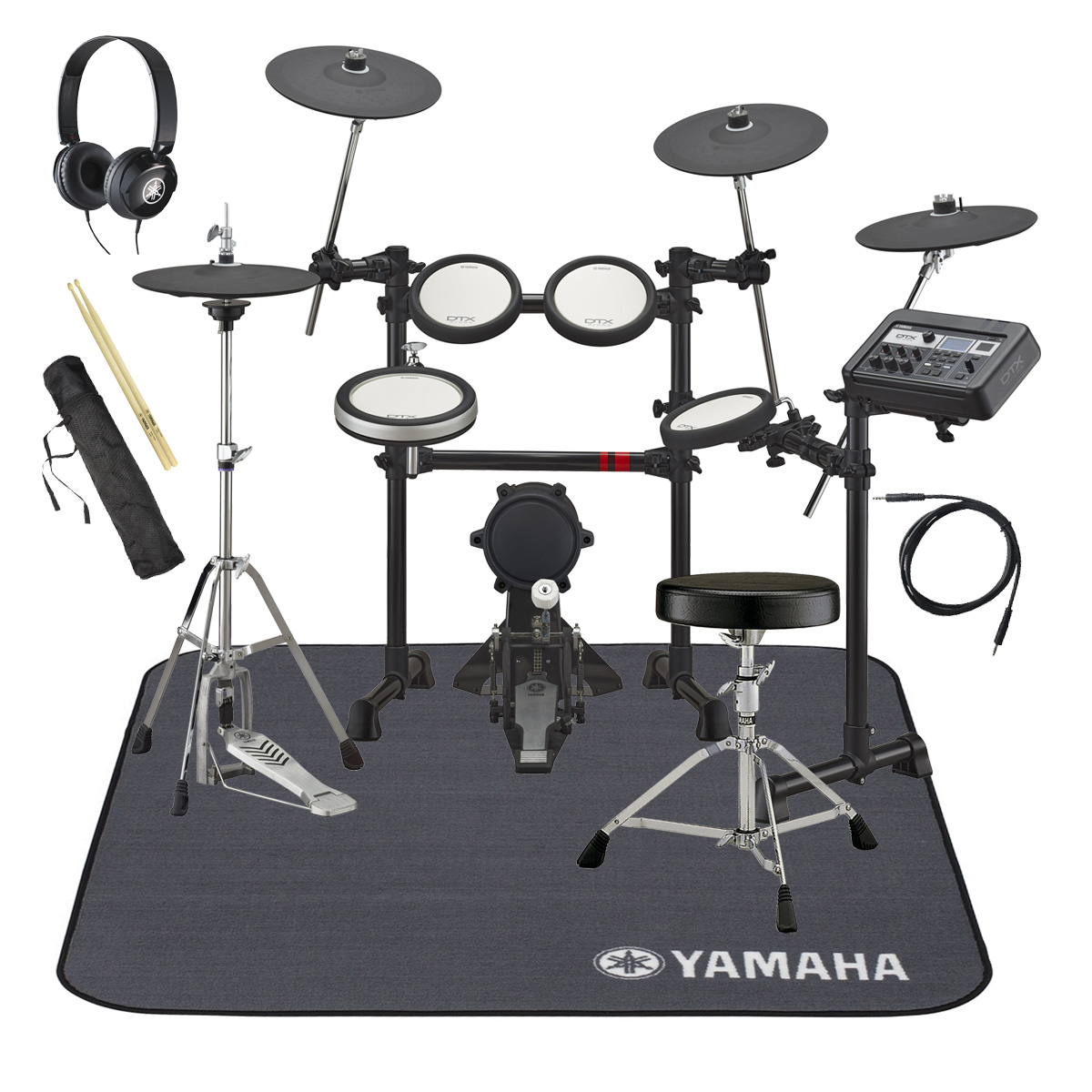 YAMAHA　DTX6K3-XUPS　スターターパックHP5ADM　電子ドラム　3シンバルキット　純正フルセット　イシバシ楽器