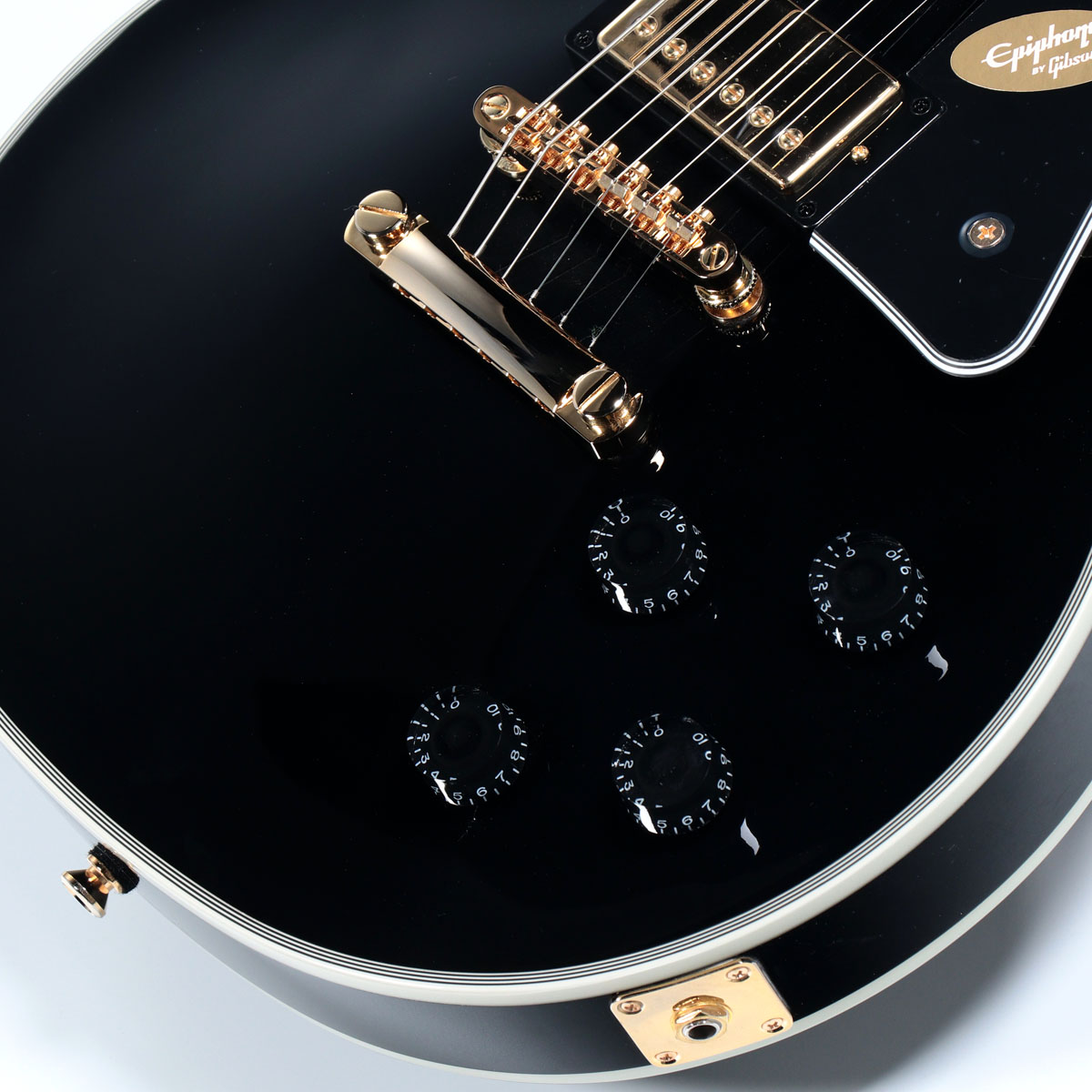 Epiphone / Inspired by Gibson Les Paul Custom Ebony エレキ
