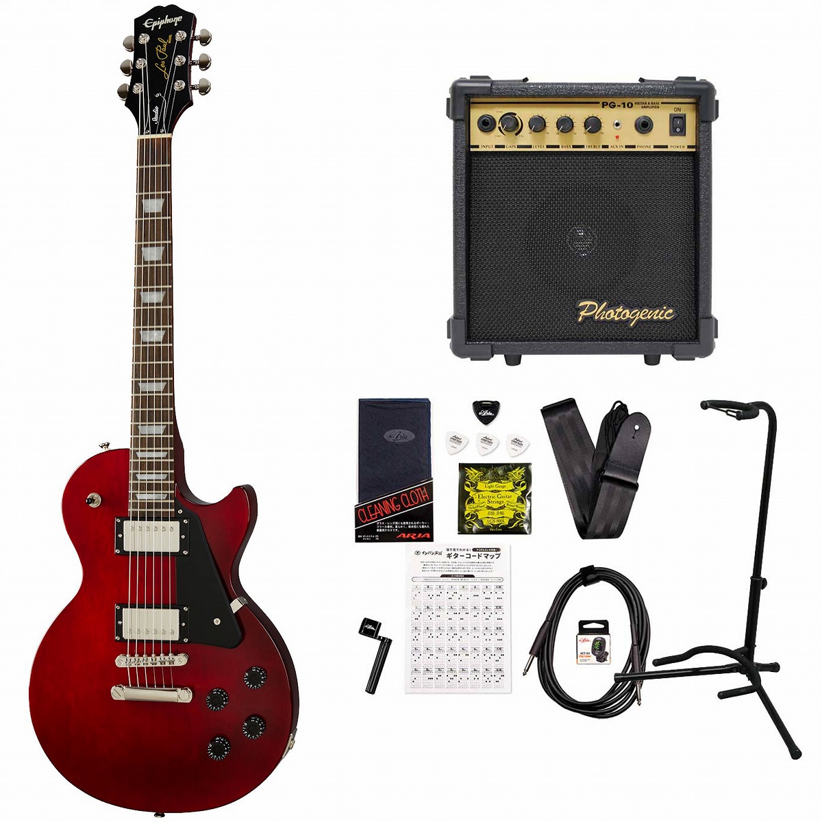 Epiphone / Inspired by Gibson Les Paul Studio Wine Red エピフォン