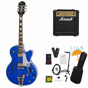 Epiphone ES-339 cherry エレキギター初心者14点セット 【Bluetooth搭載ミニアンプ付き】 セミアコ エピフォン