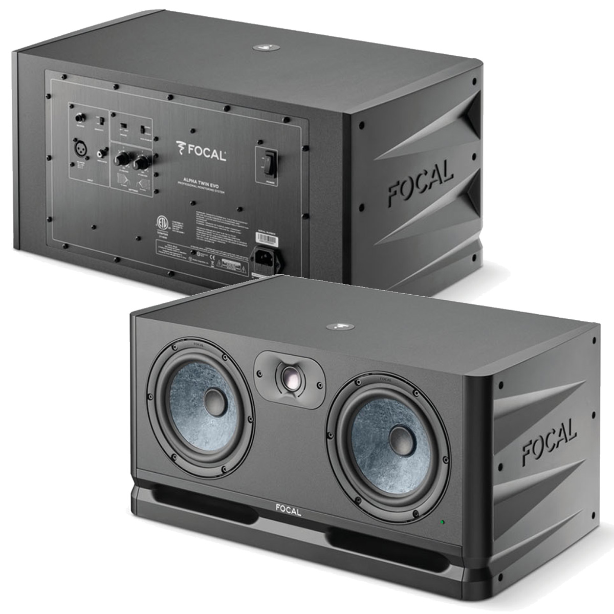 focal alpha evo 50 ペア Focal Alpha 50 EVO Slatefiber Active 2-Way Studio Monitors