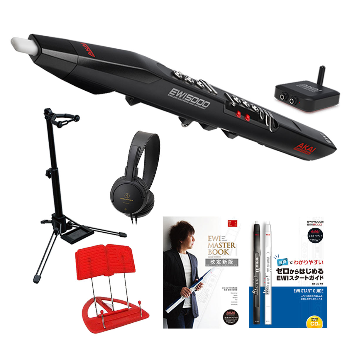 AKAI EWI5000 ウインドシンセサイザー(公式ガイドブック付き) - www