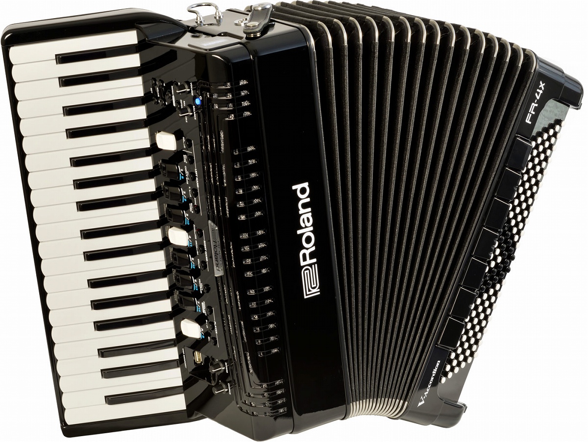 【美品】ローランド Vアコーディオン FR-3X BK Roland FR-3x Piano-type V-Accordion - Black | Sweetwater