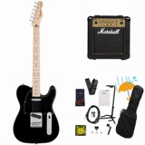 Squier by Fender / FSR Affinity Series Telecaster Maple FB Black PG Black[Х] Marshall MG10°쥭鿴ԥåR