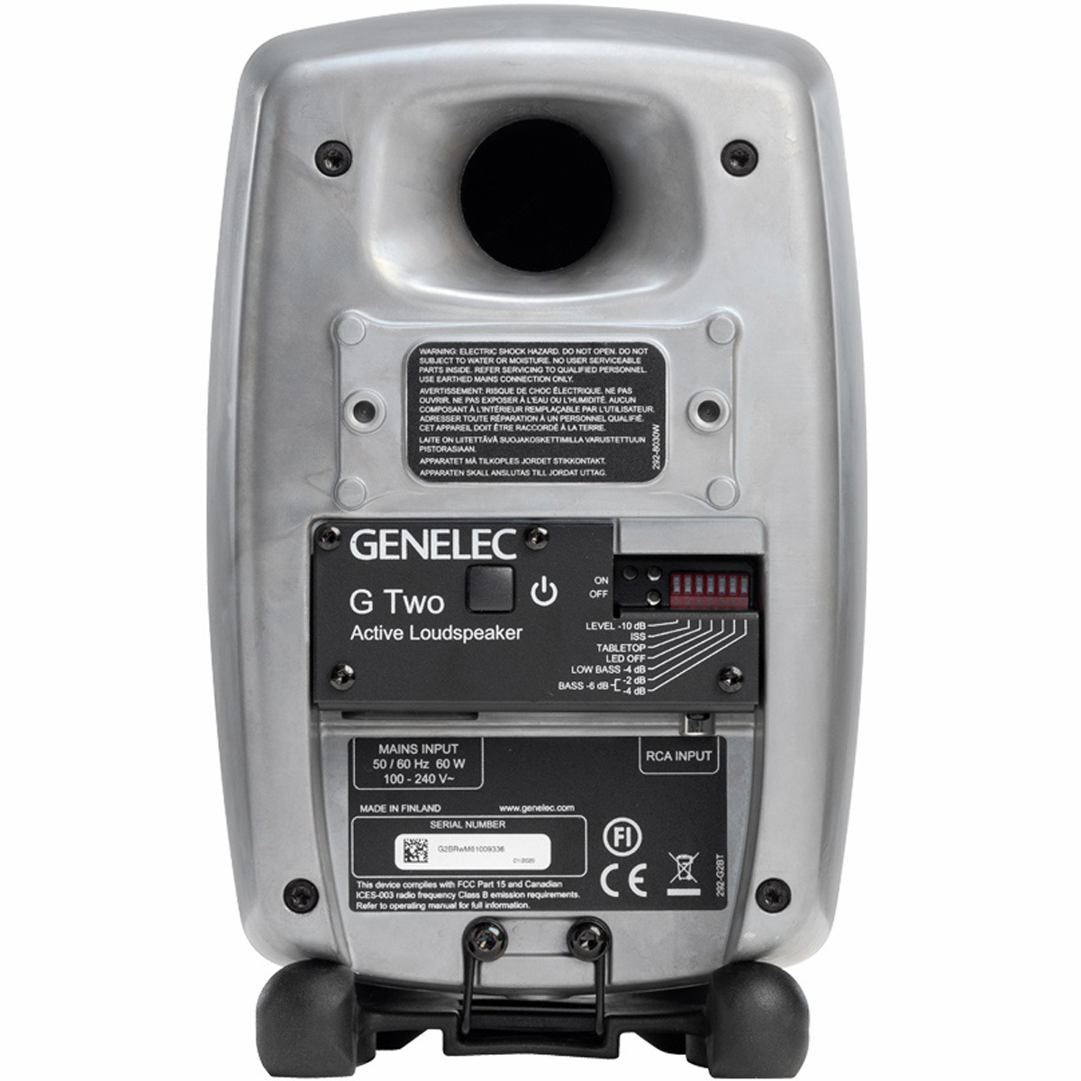 Genelec ジェネレック G Two ペア RAW モニタースピーカー GENELEC(ジェネレック) G Two 1ペア (RAW) | Rock oN Line eStore