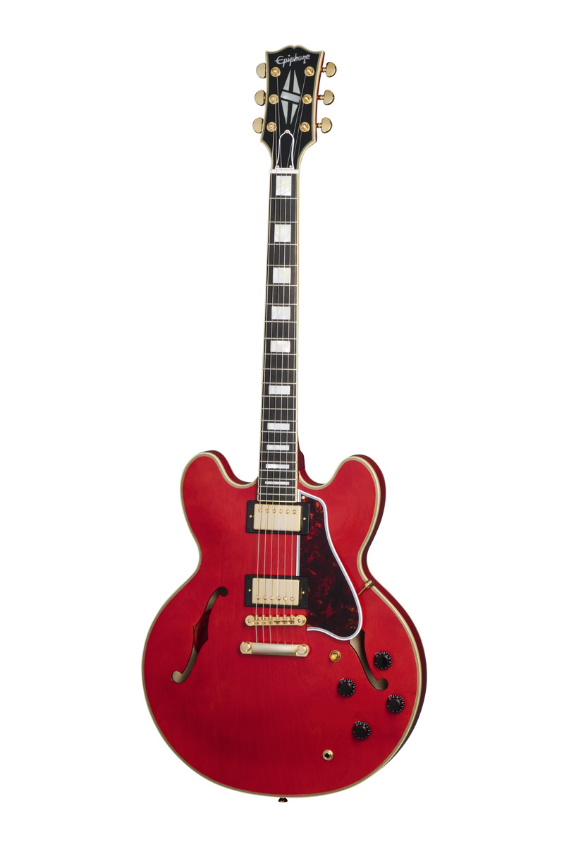 Gibson ES-355 赤 セミホロウボディ ギター ハードケース付き